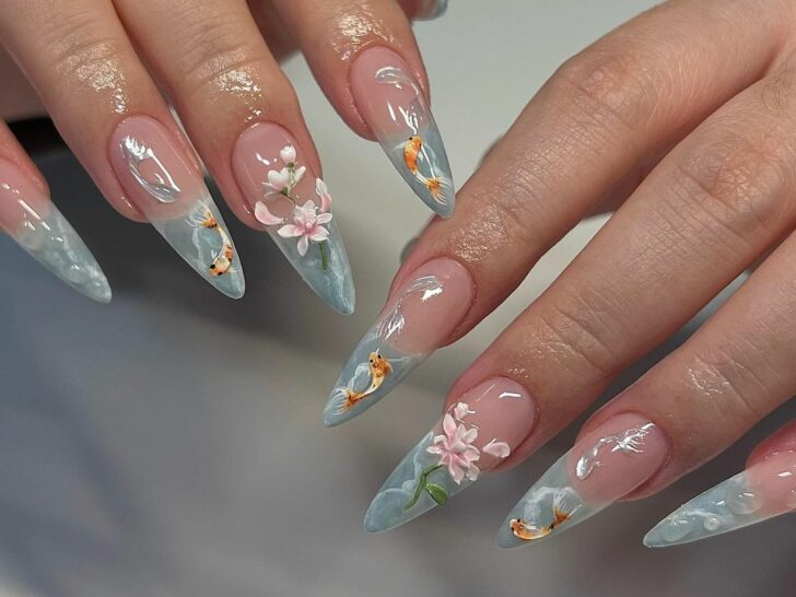 18 Dazzling Floral Nail Designs To Rock Each Season