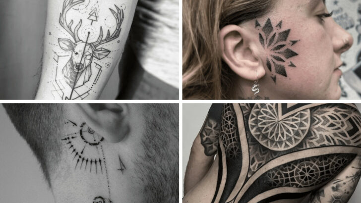 Geometric Tattoo Designs: 25 Eye-Catching Examples