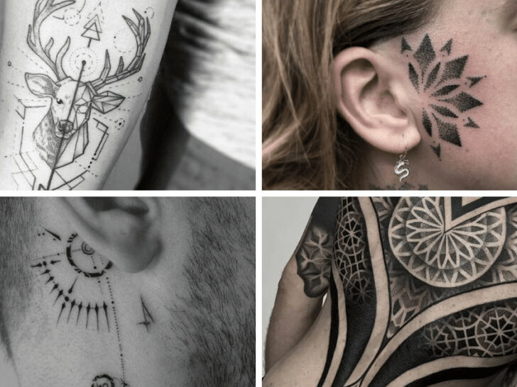 Geometric Tattoo Designs: 25 Eye-Catching Examples