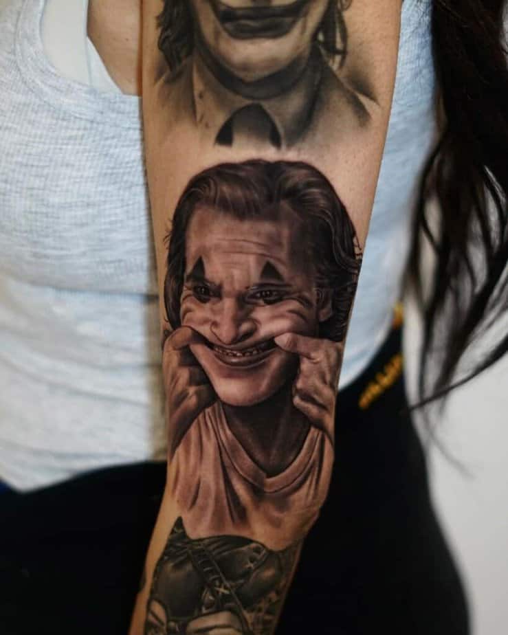 8. A sleeve of Joker’s faces  