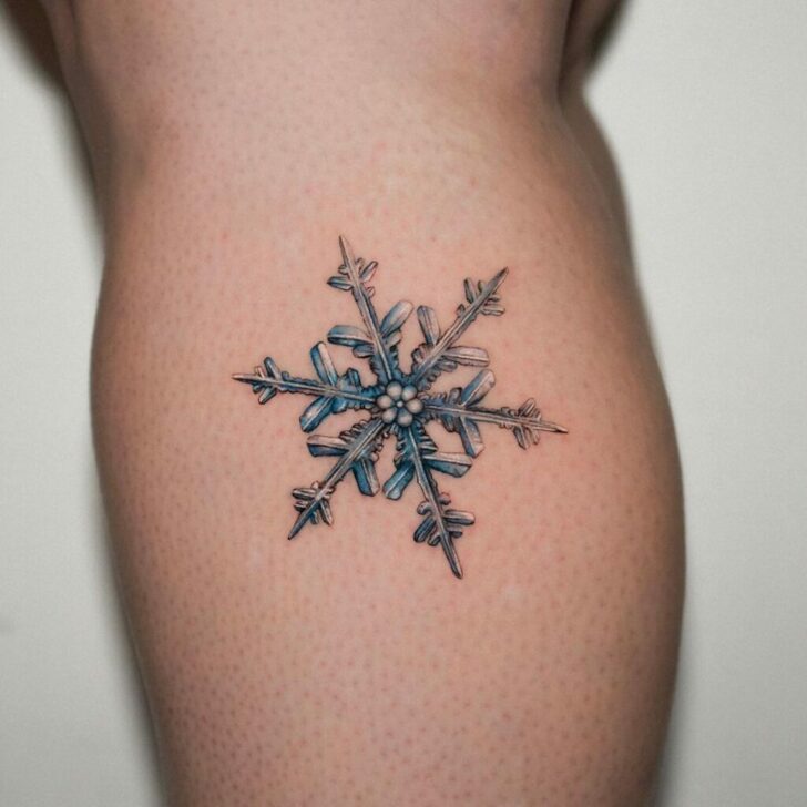 20 Cool Snowflake Tattoo Ideas That Will Dance On Your Skin