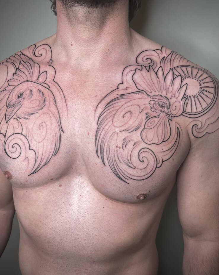 10. Intricate animal tattoo
