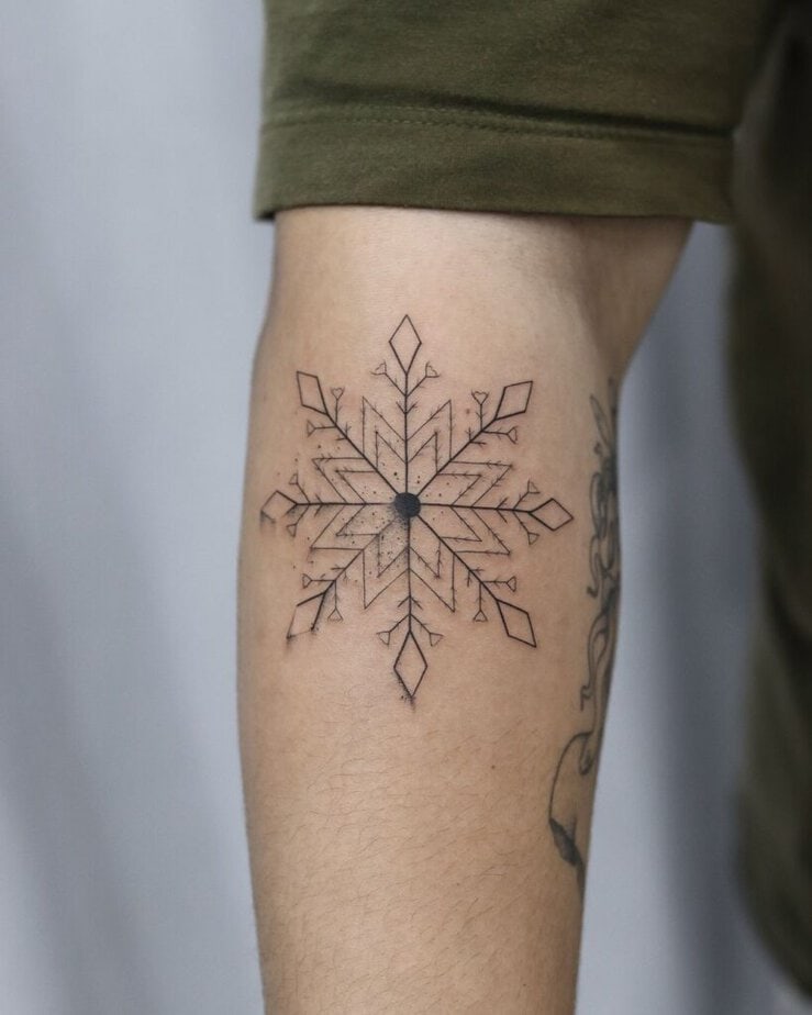 Intricate snowflake