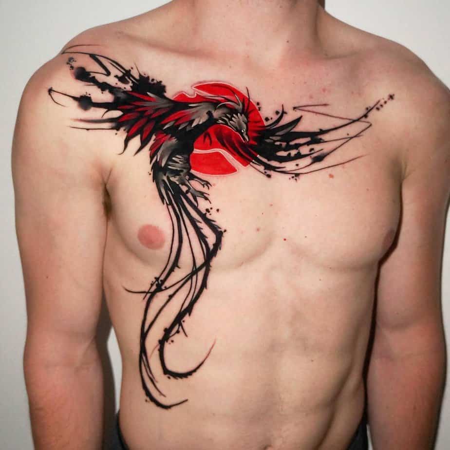 19. Phoenix tattoo

