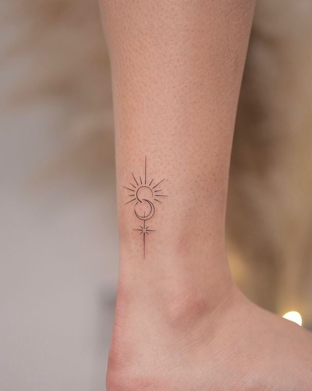 21 Brilliant Sun Tattoo Designs To Make You Shine Bright