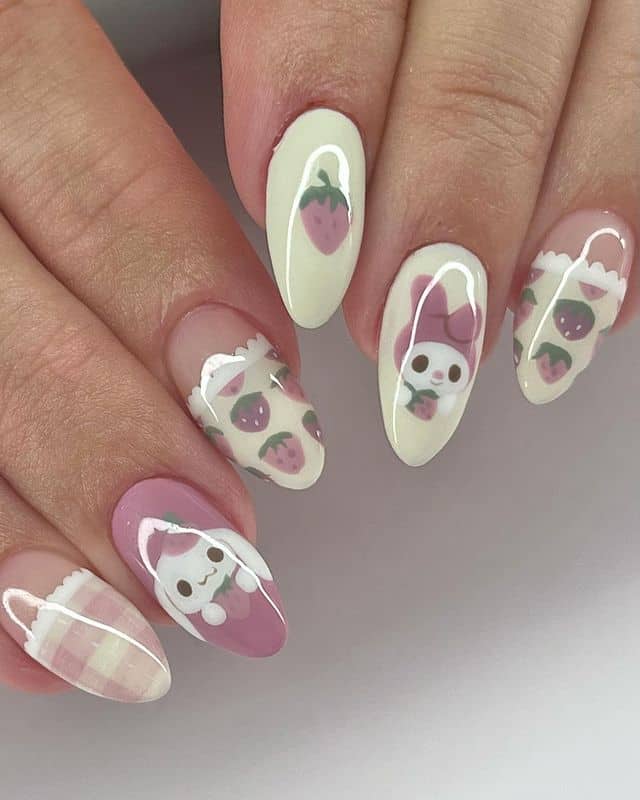 Sweet Sanrio nails