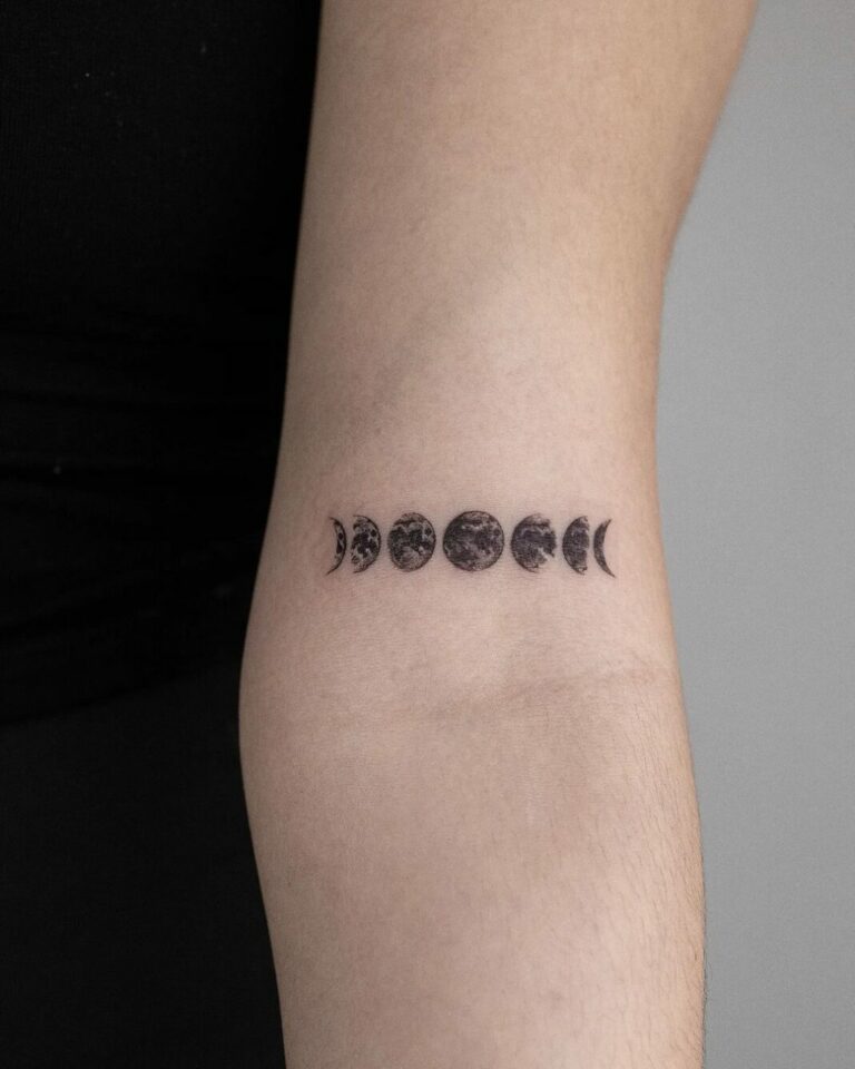 27 Moon Tattoo Ideas To Represent The Magic Within You