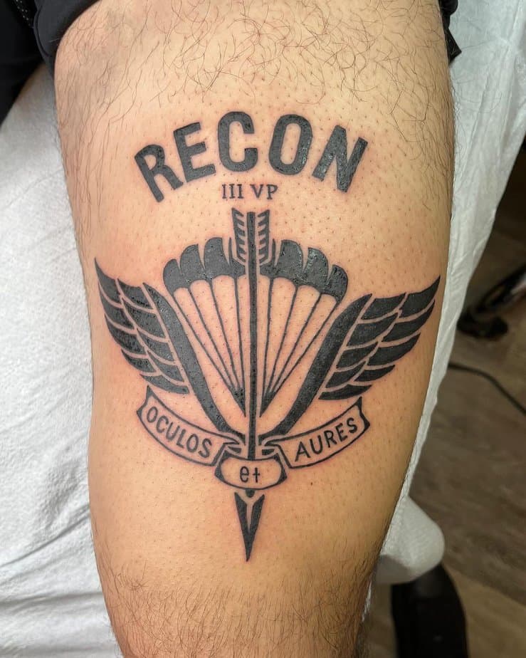 14. Recon badge of honor