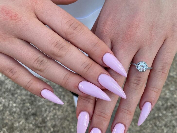 36 Lovely Baby Pink Nails That Will Teleport You To Barbieland