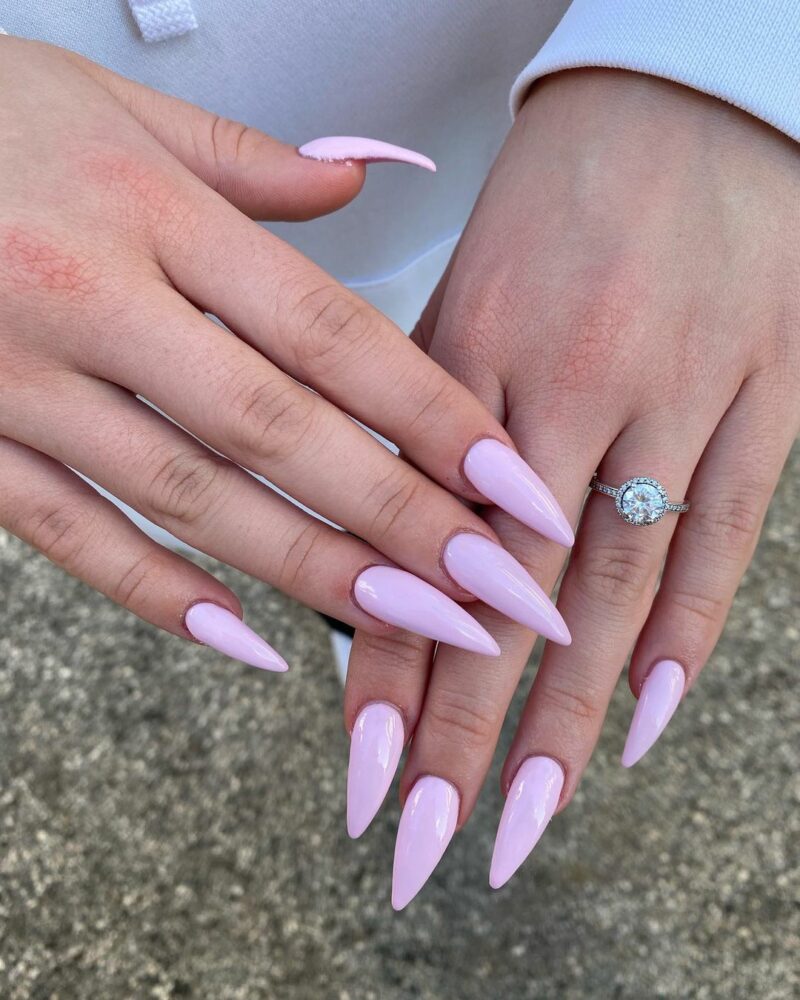 19. Baby pink claws