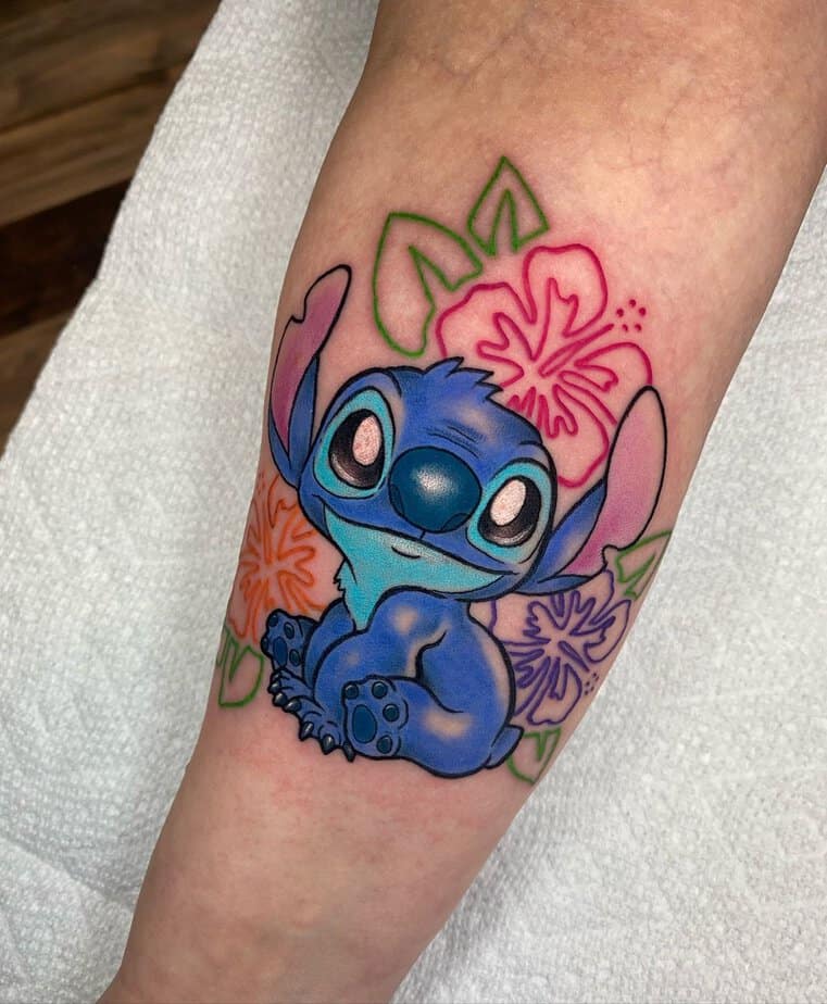 20 Adorable Stitch Tattoo Ideas To Warm Your Heart