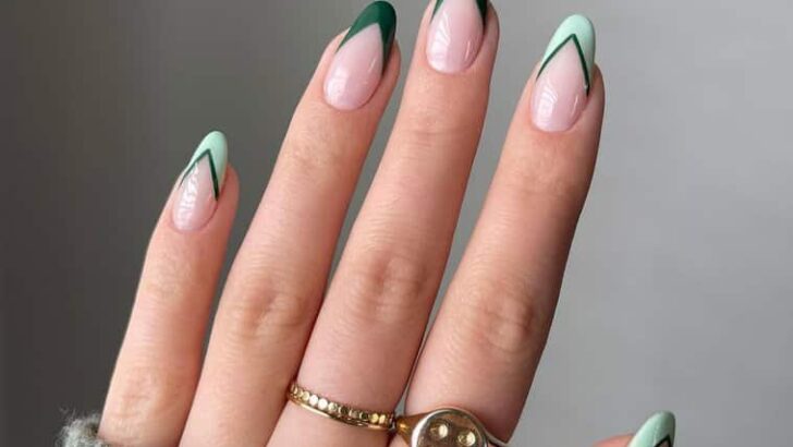 20 affascinanti unghie verde smeraldo per migliorare il vostro look invernale.