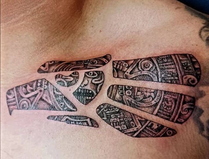 20 Awesome Aztec Tattoos That Will Steal Your Heart