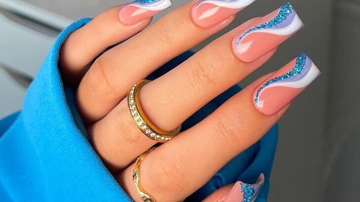 20 Blue Nail Designs That Won’t Leave You Feeling Blue