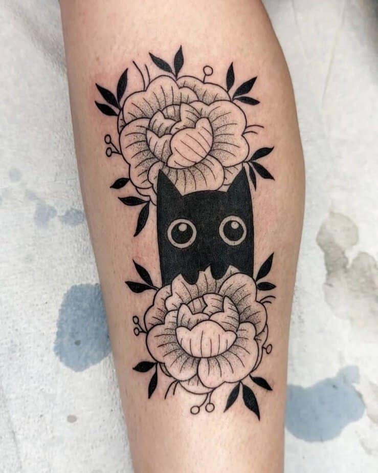20 Breathtaking Black Cat Tattoos That Will Bring You Good Luck