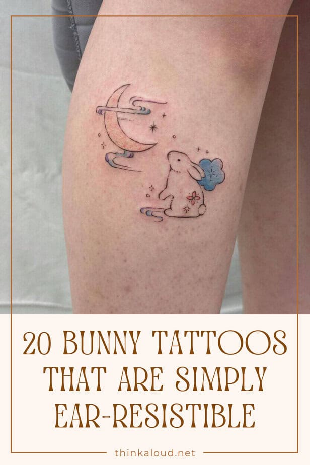 20 Bunny Tattoos That Are Simply Ear-Resistible