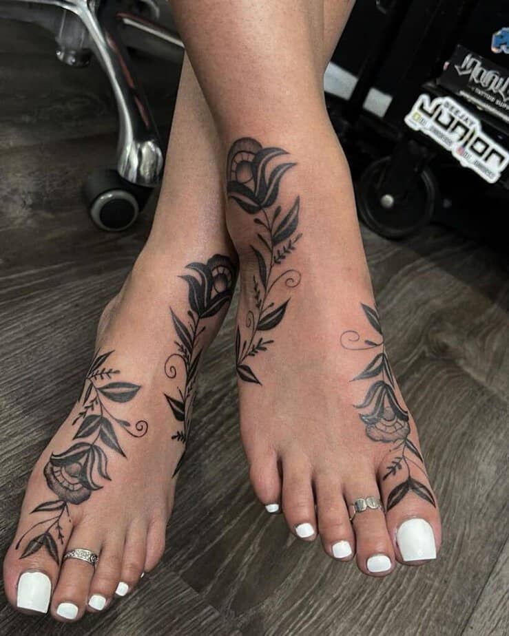 20 Captivating Foot Tattoos That Will Leave You In Awe