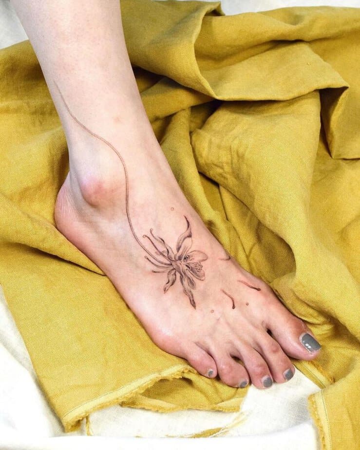 20 Captivating Foot Tattoos That Will Leave You In Awe