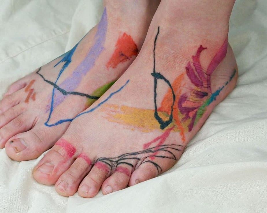 20 Captivating Foot Tattoos That Will Leave You In Awe 20