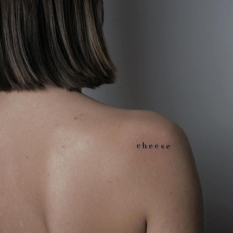 20 affascinanti tatuaggi di formaggio che non hanno nulla a che vedere con il "Gouda".