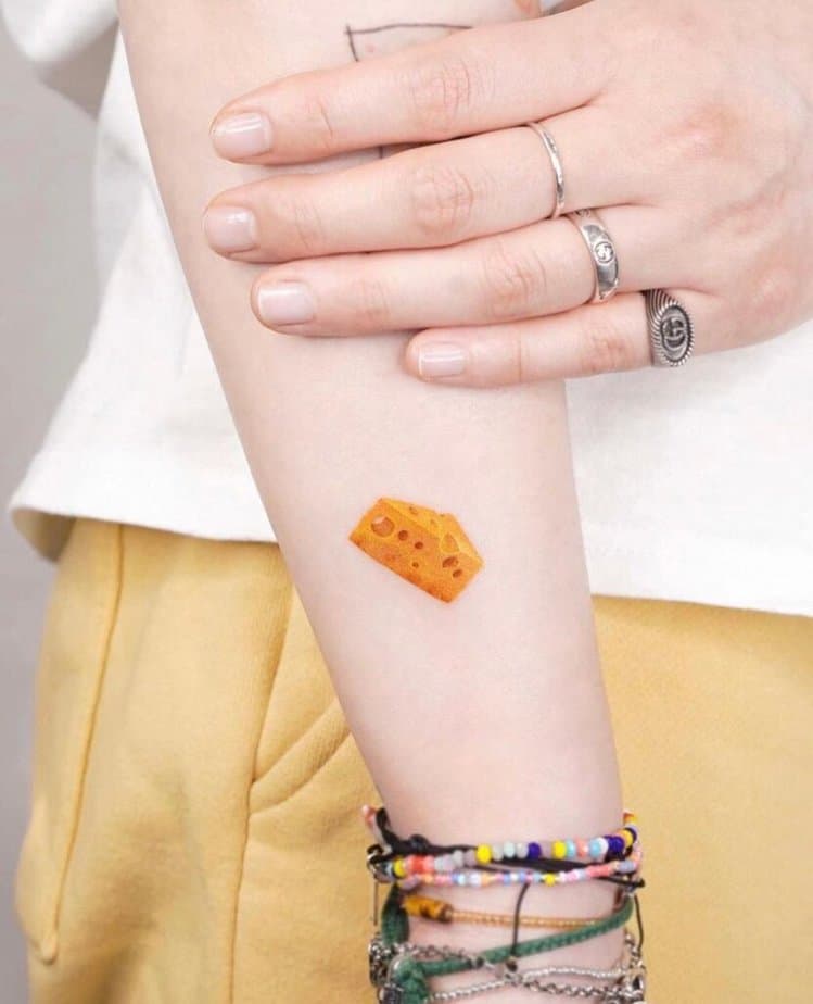 20 Charming Cheese Tattoos That Are Up To No 8220Gouda8221 18