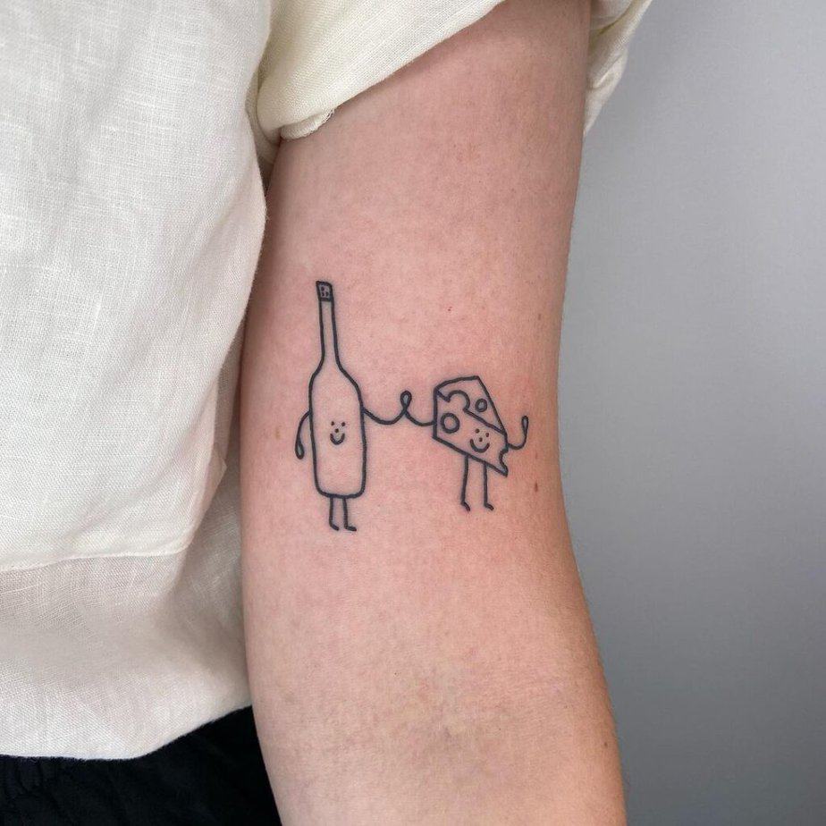 20 Charming Cheese Tattoos That Are Up To No 8220Gouda8221 2