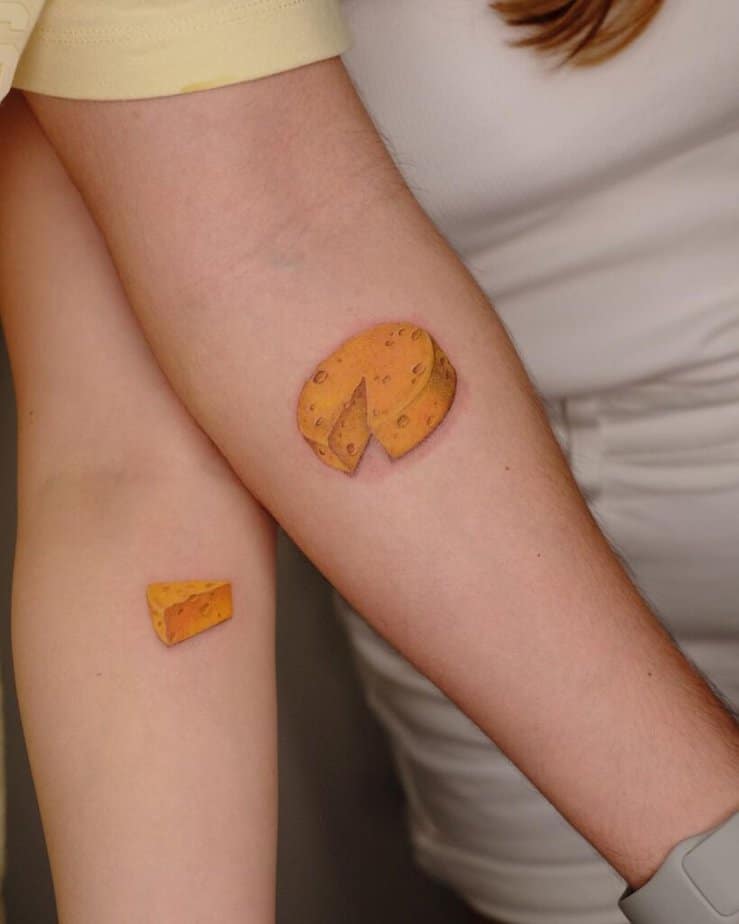 20 Charming Cheese Tattoos That Are Up To No 8220Gouda8221 4