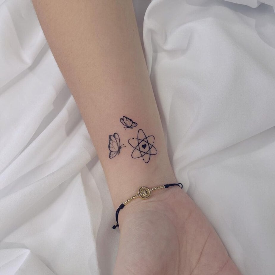 20 Impressive Atomic Tattoo Ideas That'll Blow Your Mind