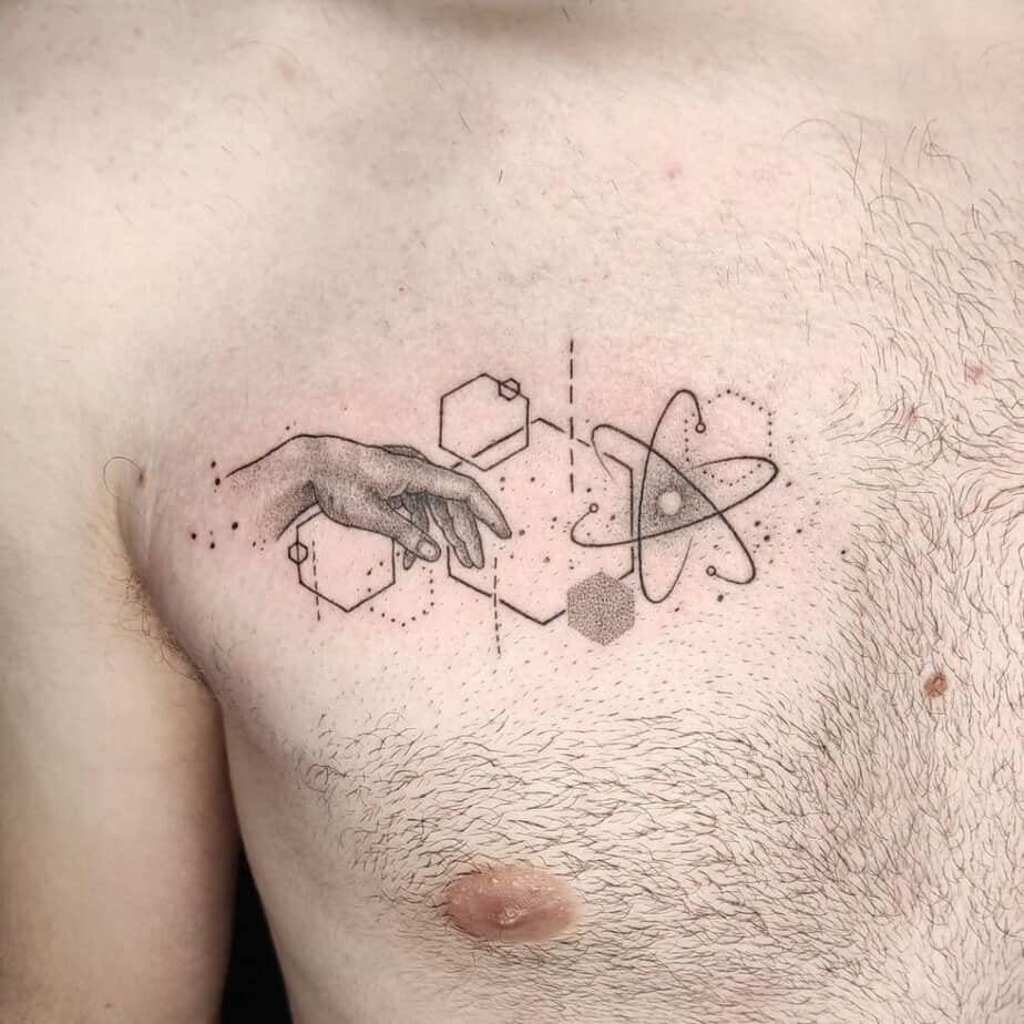 20 Impressive Atomic Tattoo Ideas That8217ll Blow Your Mind 37