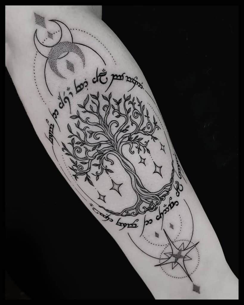 20 Jaw-Dropping Yggdrasil Tattoo Ideas That'll Inspire You