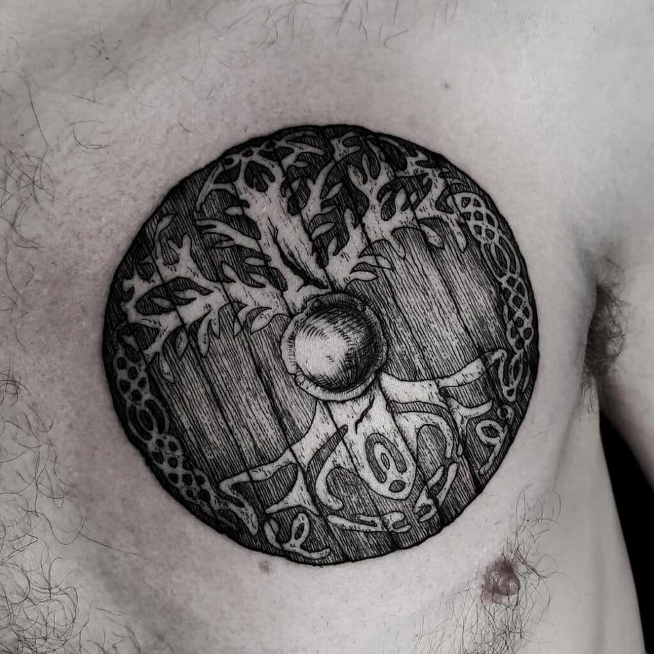 20 Jaw Dropping Yggdrasil Tattoo Ideas That8217ll Inspire You 6