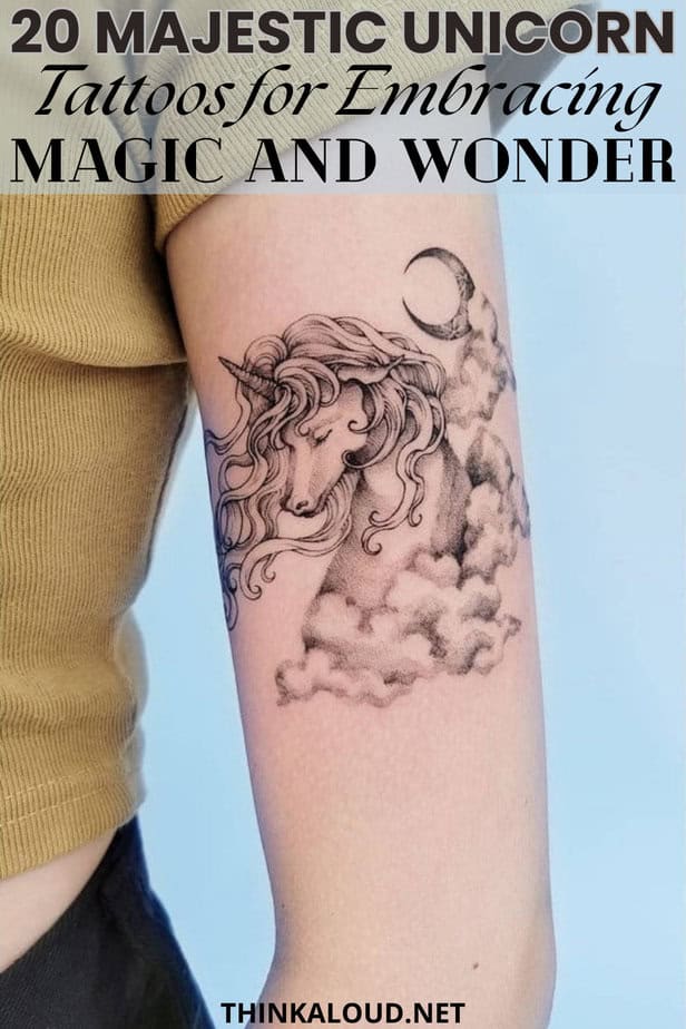 20 Majestic Unicorn Tattoos for Embracing Magic and Wonder