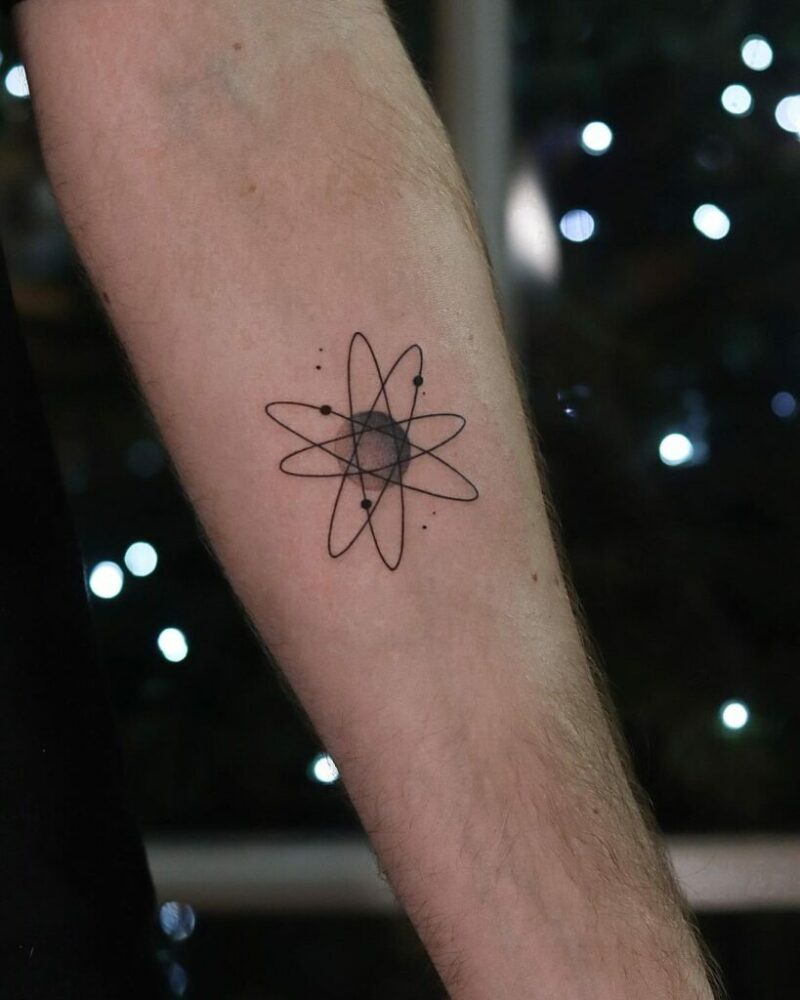 20 impressive atomic tattoo ideas that8217ll blow your mind 21