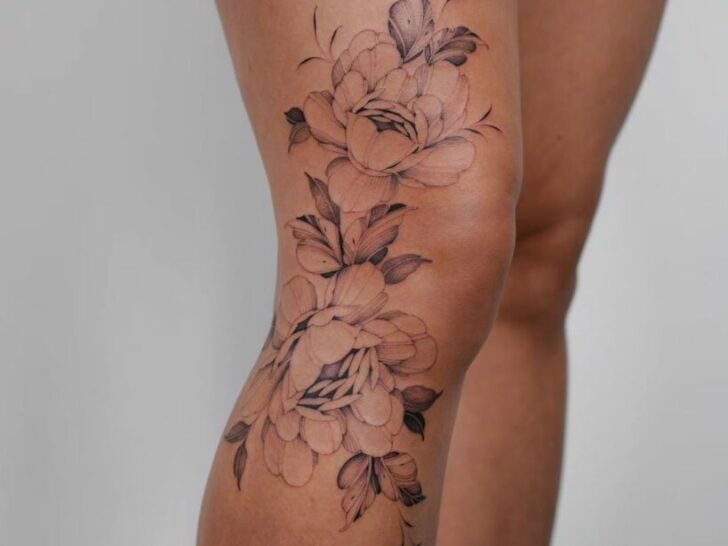 20 Satisfying Knee Tattoo Ideas That Bend The Rules