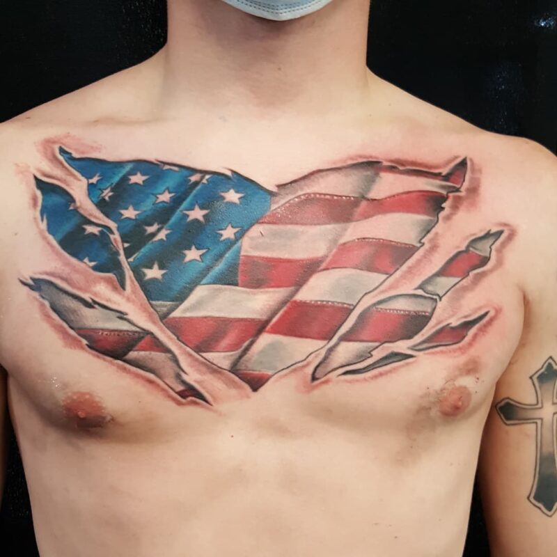 40 Ink-redibly Patriotic American Flag Tattoos