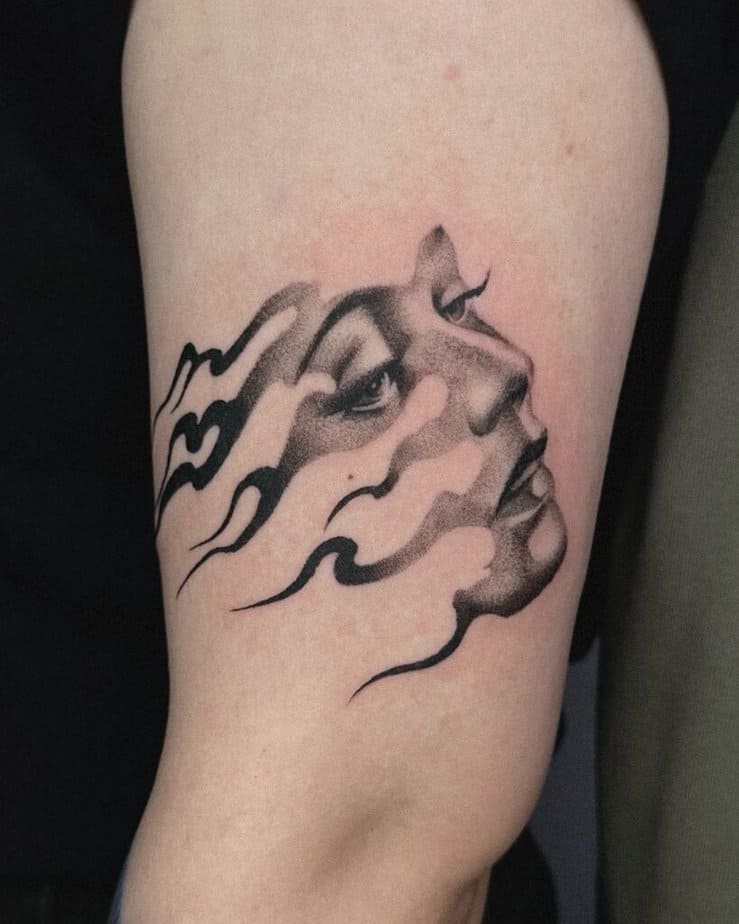 21 affascinanti idee di tatuaggi di fuoco per accendere i vostri desideri di inchiostro 14