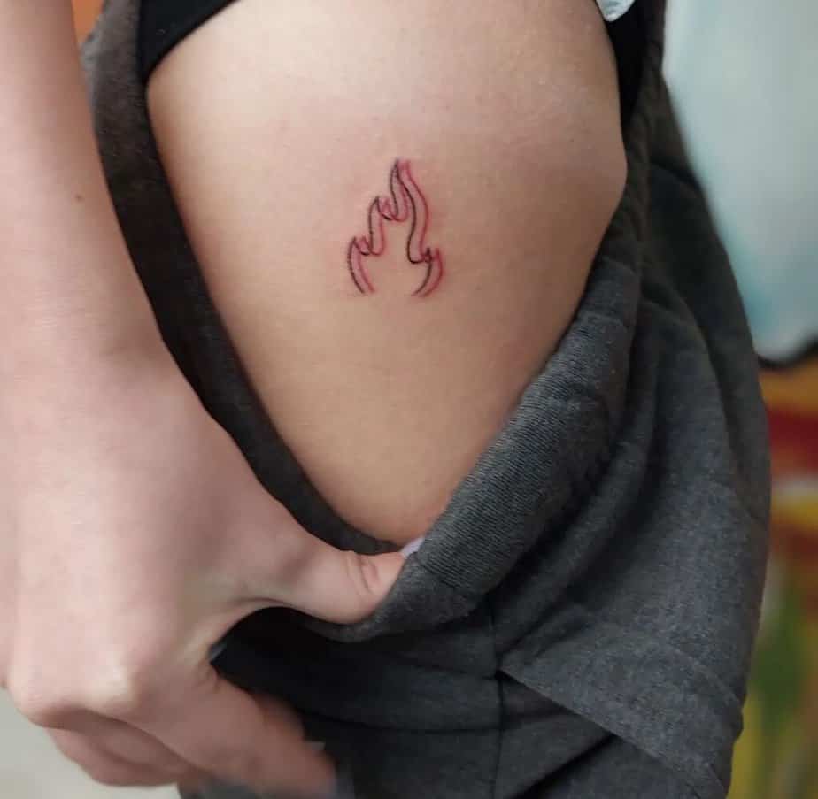 21 Fascinating Fire Tattoo Ideas To Ignite Your Ink Desires 8