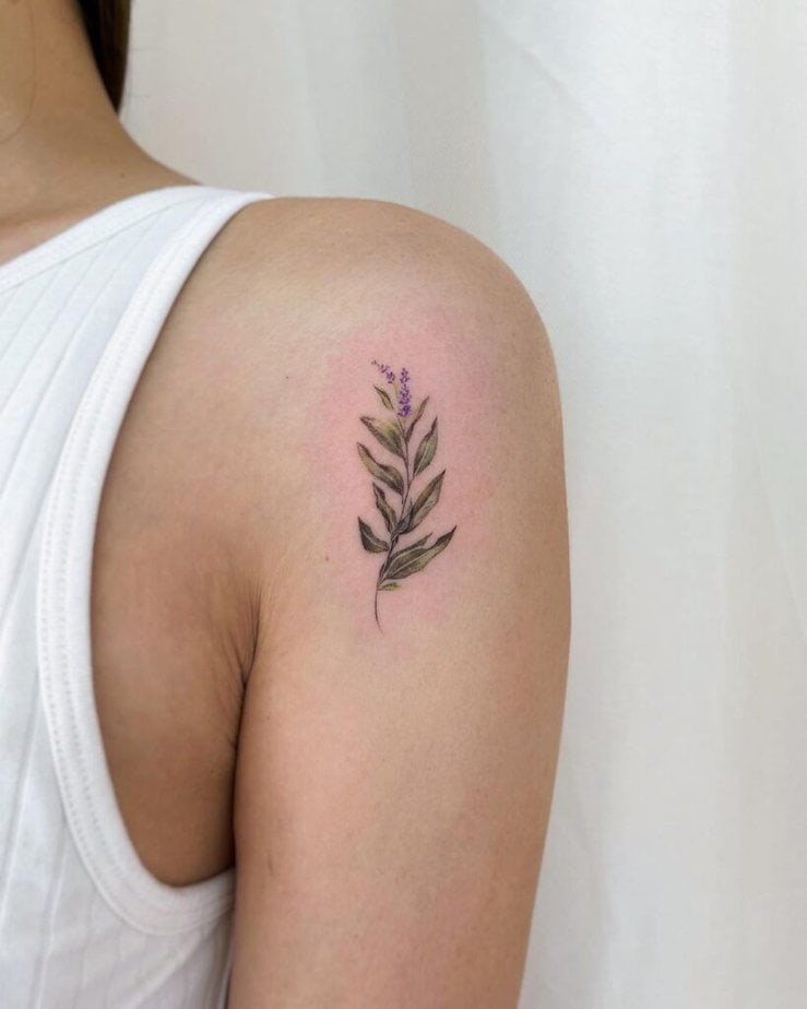 21 Relaxing Leaf Tattoos That8217ll Leave You Itching For Ink 10