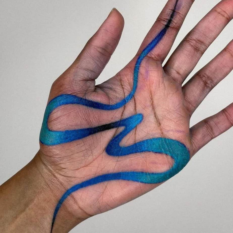 21 Thrilling Palm Tattoo Ideas That8217ll Suit Your Personality 18
