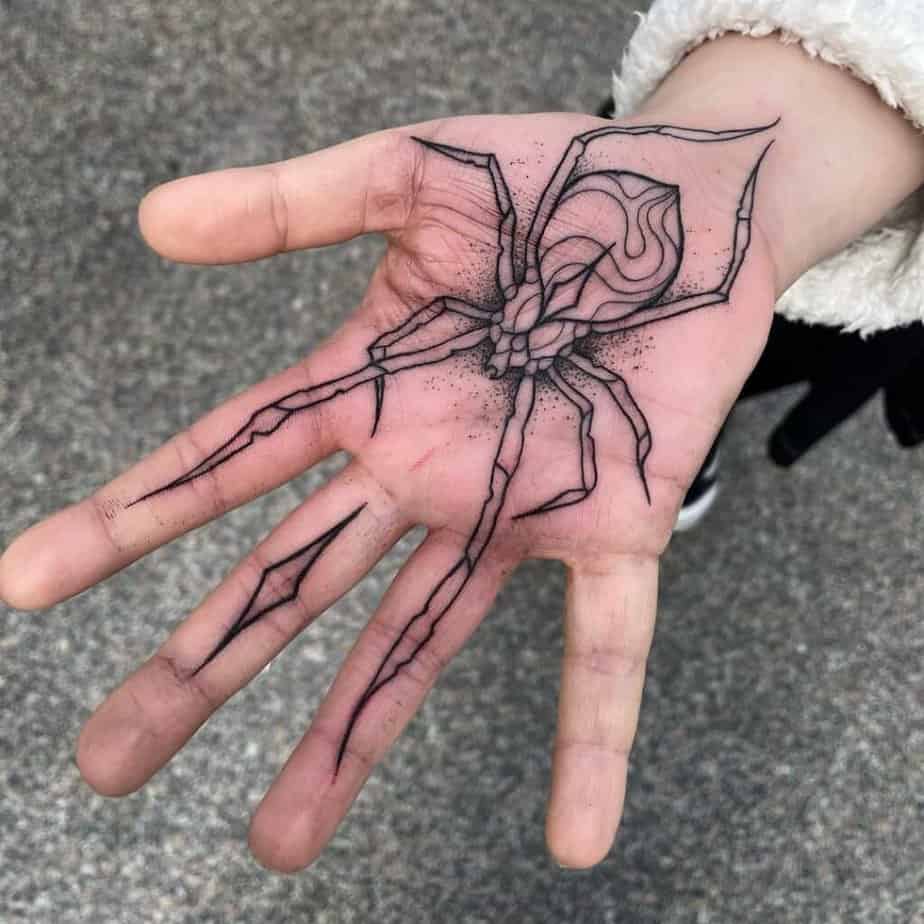 21 Thrilling Palm Tattoo Ideas That8217ll Suit Your Personality 2