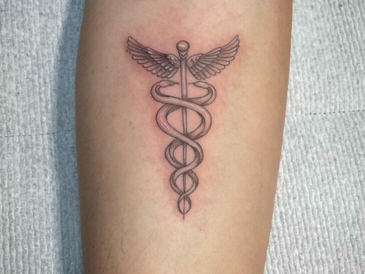 21 Superior Caduceus Tattoo Ideas You&rsquo;ll Want To Get Inked