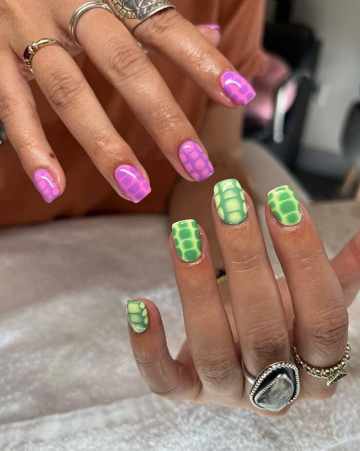 40 Snappy Crocodile Print Nail Designs To Scale Up Your Look