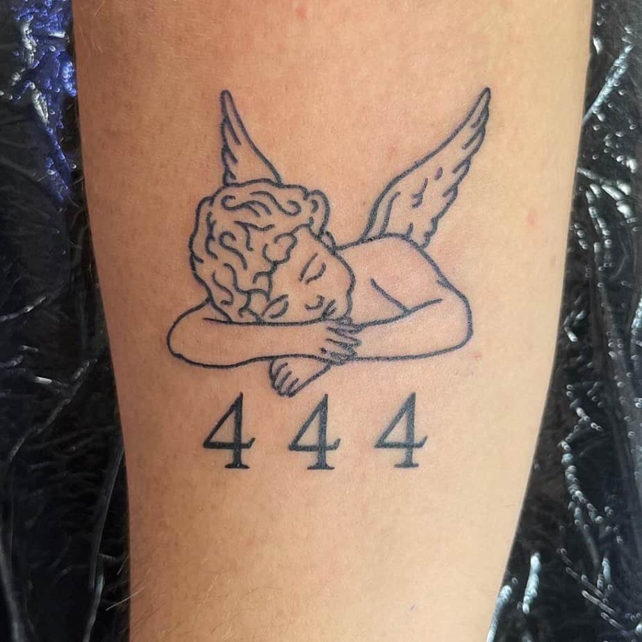 22 potenti idee per 444 tatuaggi che simboleggiano la guida divina