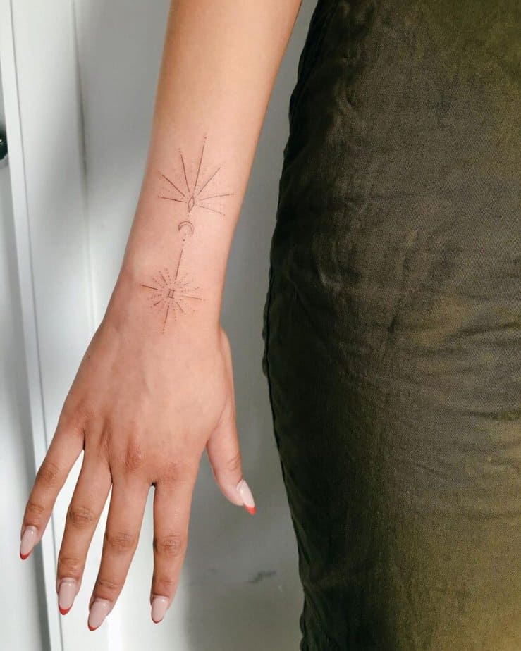 23 Gorgeous Gemini Tattoos That8217ll Fit Your Personality 12