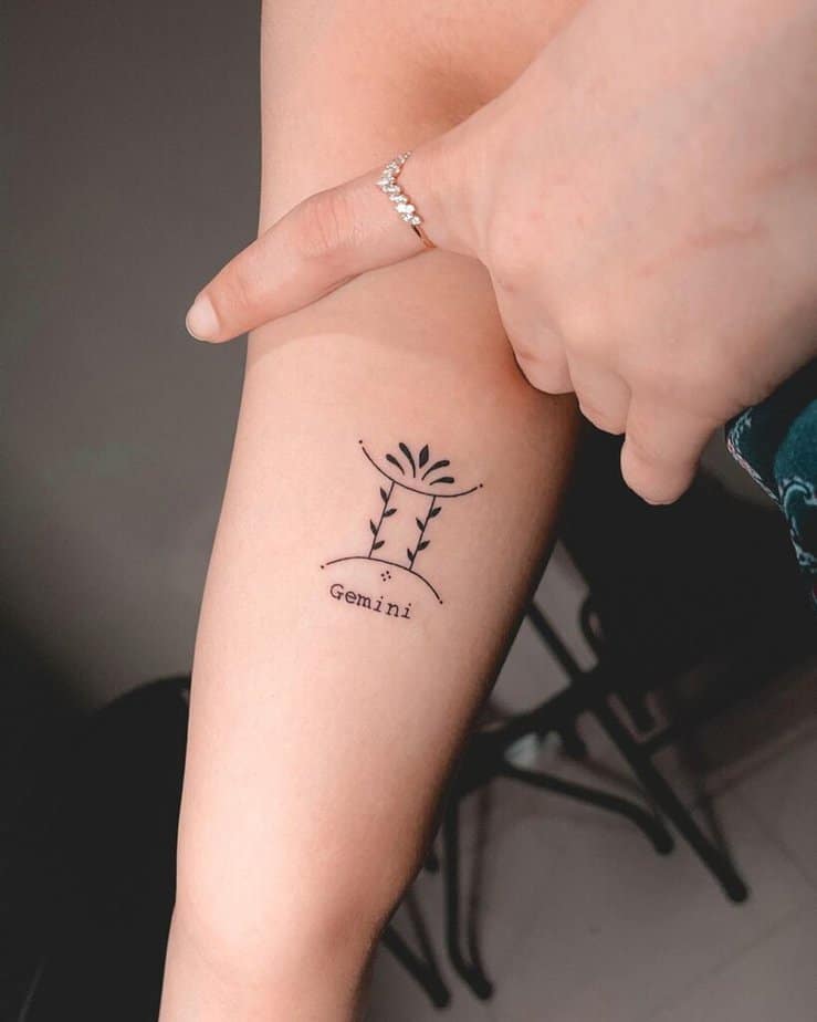 23 Gorgeous Gemini Tattoos That8217ll Fit Your Personality 6