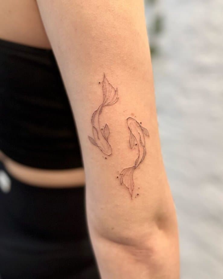 23 Popular Pisces Tattoos To Personify Your Dreamy Star Sign 10