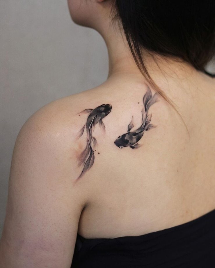 23 Popular Pisces Tattoos To Personify Your Dreamy Star Sign