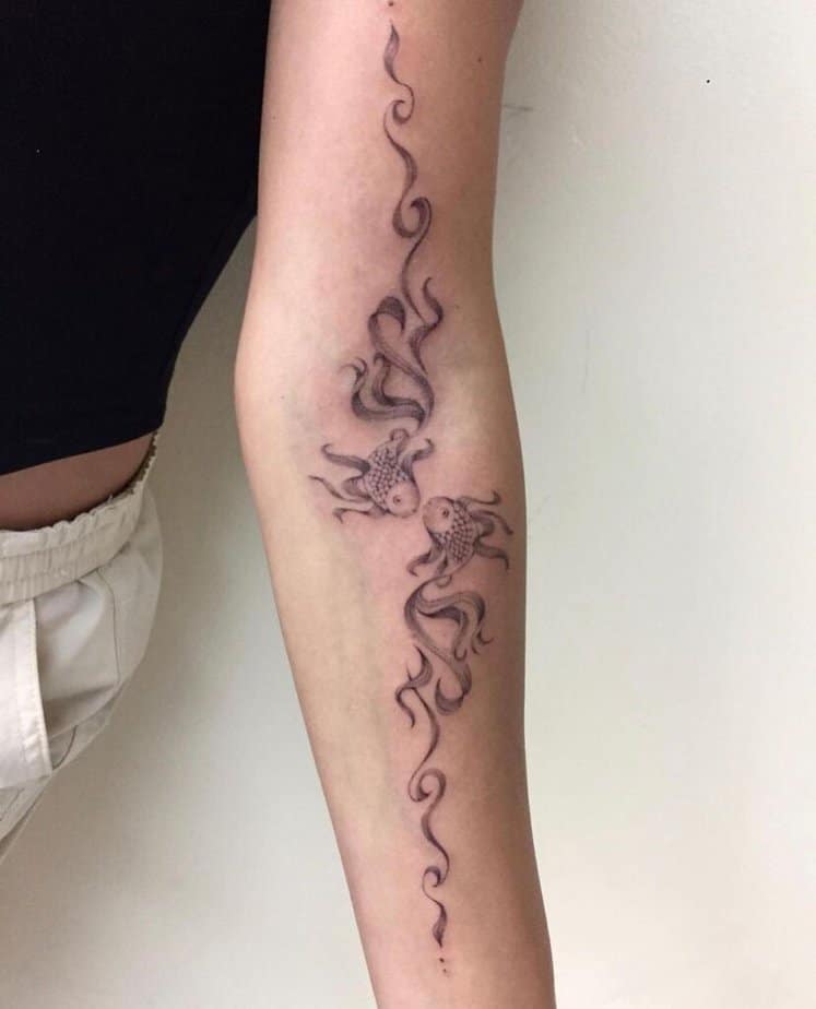 23 Popular Pisces Tattoos To Personify Your Dreamy Star Sign