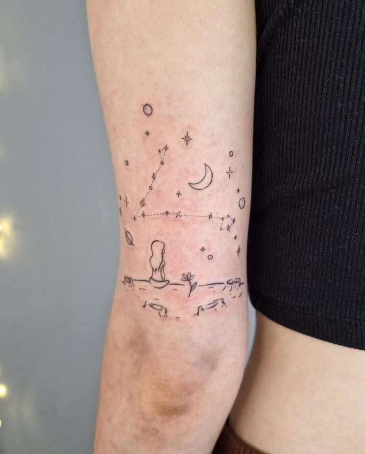 23 Popular Pisces Tattoos To Personify Your Dreamy Star Sign 16