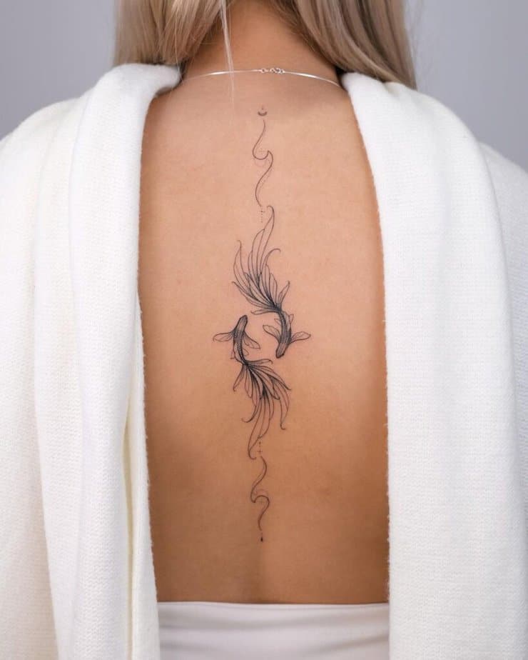 23 Popular Pisces Tattoos To Personify Your Dreamy Star Sign 2